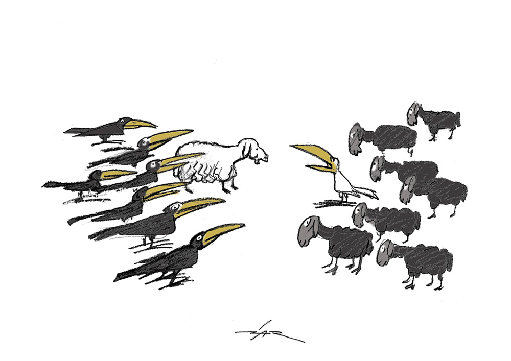 Read more about the article Žarko Luetić Karikatura 24.03.2020.